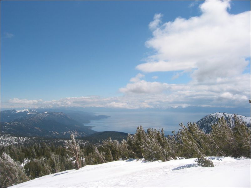 2005-06-18 Relay Peak (84) View from Tamarack summit of Tahoe